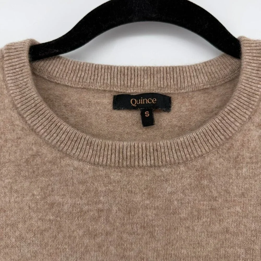 Quince Womens Mongolian Cashmere Crewneck C 7 Ba - Picture 2 of 6